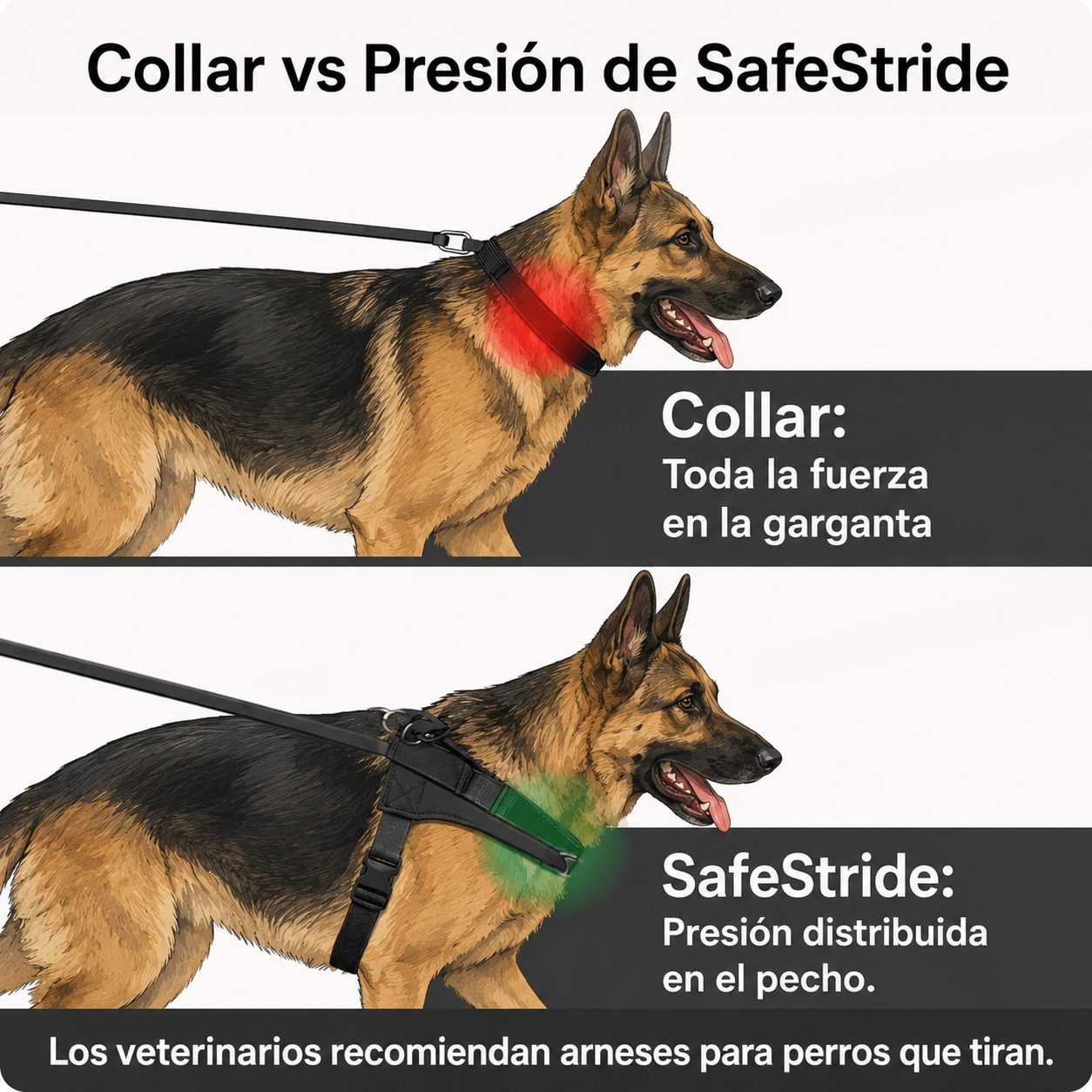 SafeStride Arnés Antitirones
