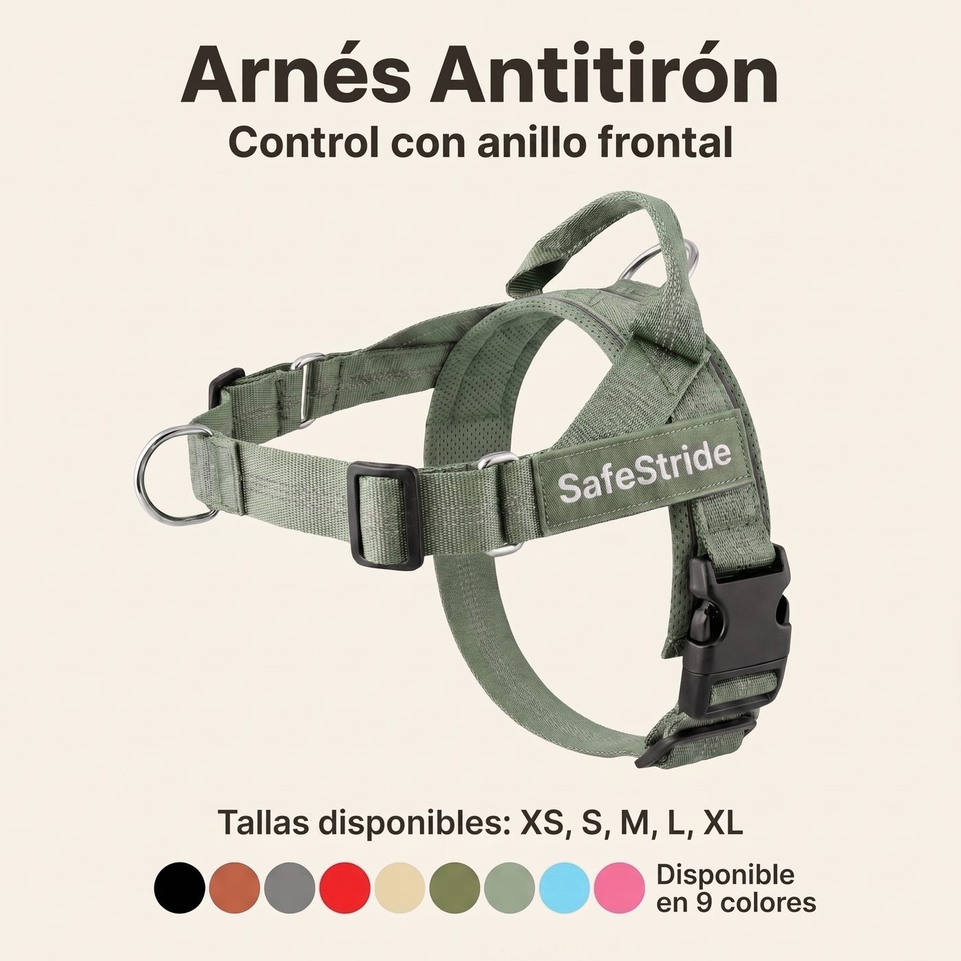 SafeStride Arnés Antitirones